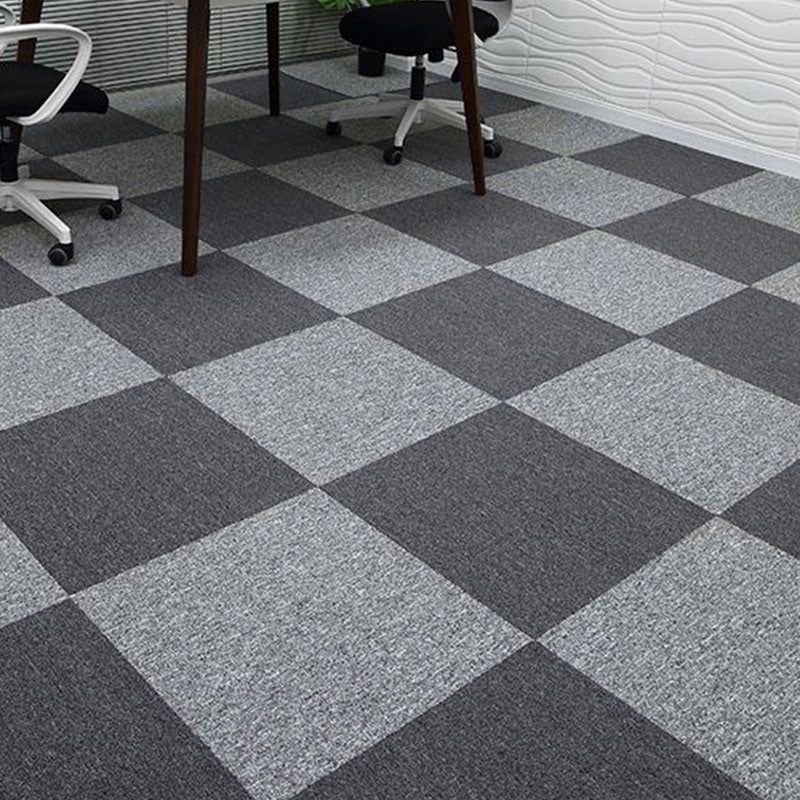 Modern Carpet Tiles Self Adhesive Multi Level Loop Fire Resistant Carpet Tile