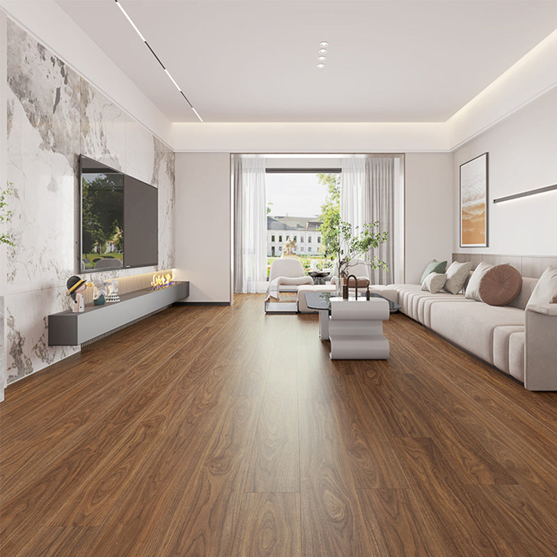 Pine Wood Laminate Rectangular Click Lock Scratch Resistant Indoor Modern Laminate Floor