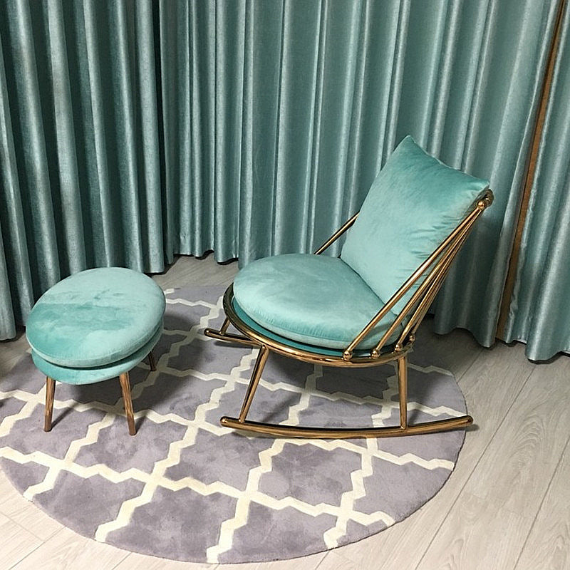 Mother Feeding Nursery Rocking Chair Indoor Sofa Rocking Chair