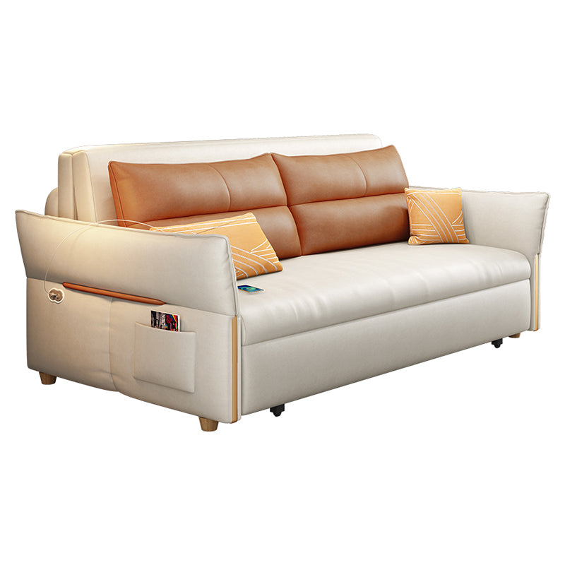 Living Room Futon Sleeper Sofa Bed Modern Style Convertible Sofas