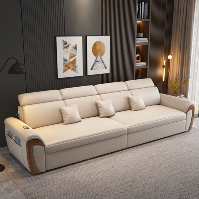 White Futon Sleeper Sofa Bed Pillow Included Convertible Sofas