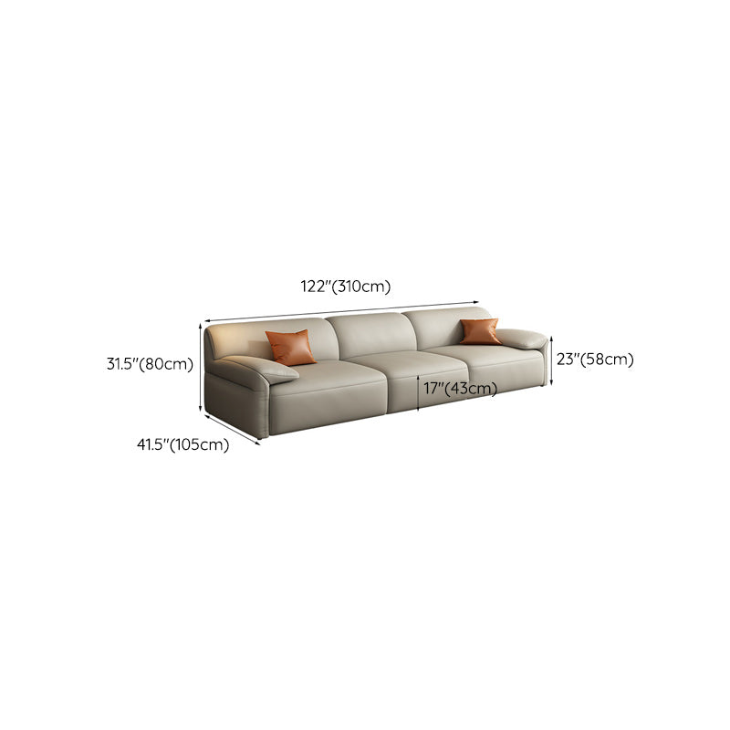 41" Wide Scandinavian Sleeper Sofa Futon Leather Storage Sleeper Sofa