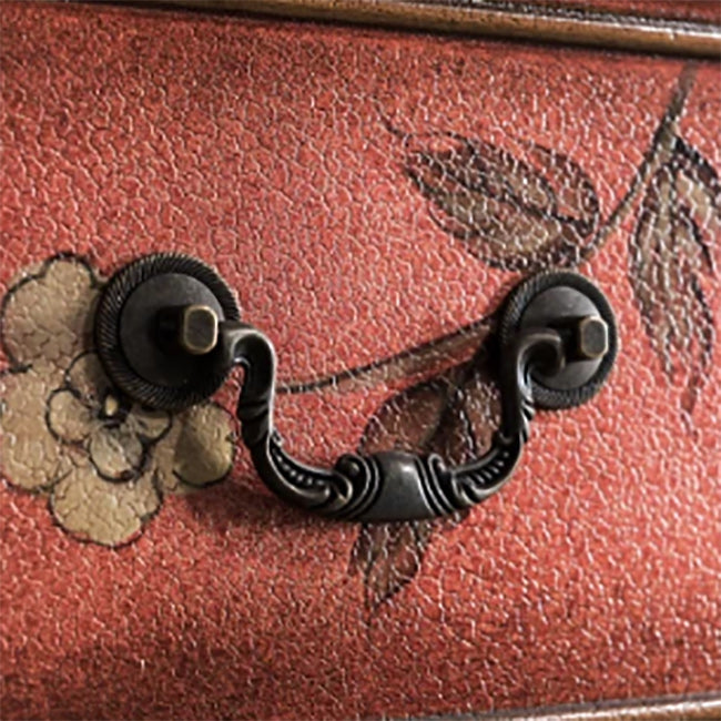 Traditional Storage Chest Solid Wood Storage Chest Dresser , 13.65 Inch W