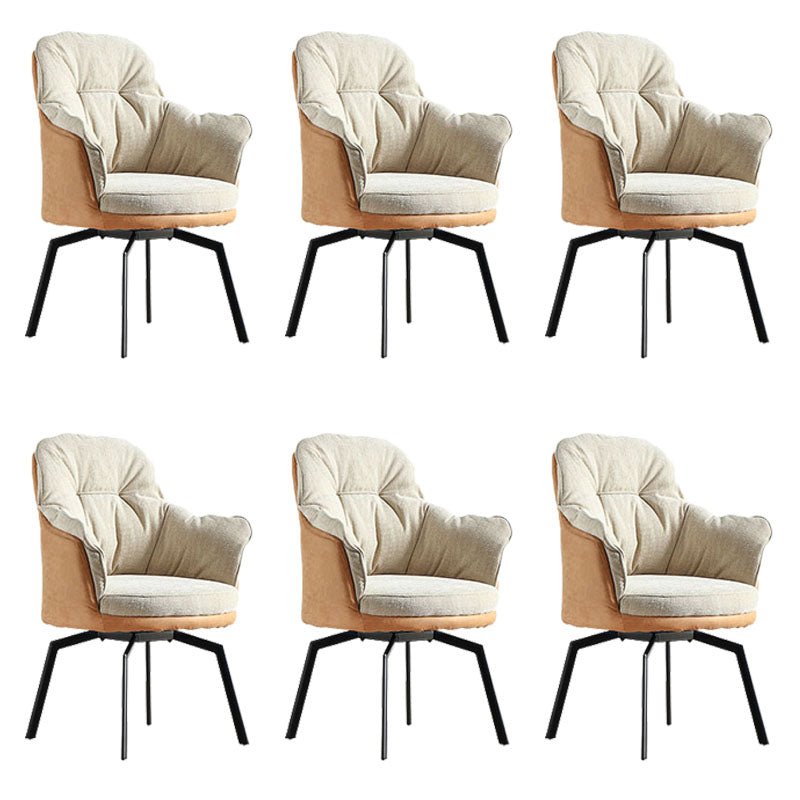 Modern No Wheels Office Chair No Distressing Ergonomic Chair