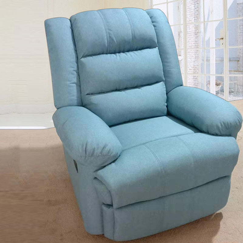 Contemporary Recliner Chair Metal Frame Standard Recliner with Independent Foot