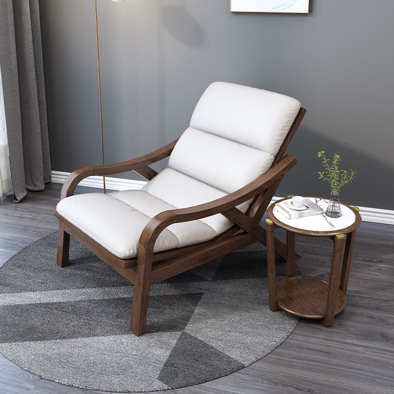 Mid Century Modern Rocking Chair Single Sofa Rocking Chair with Ottoman