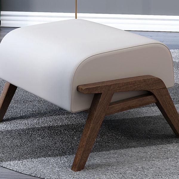 Mid Century Modern Rocking Chair Single Sofa Rocking Chair with Ottoman