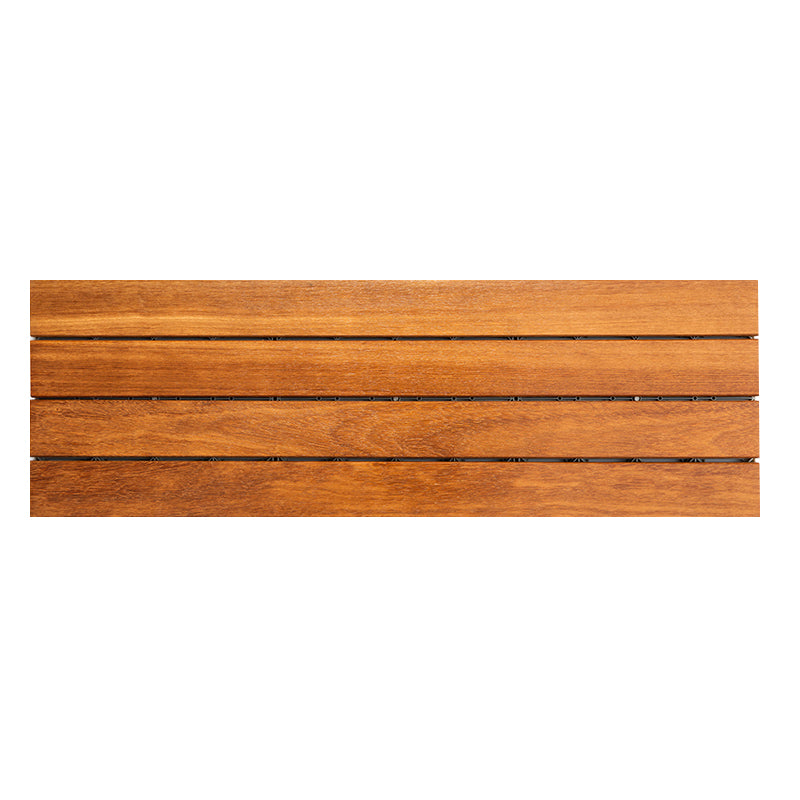 Striped Pattern Snapping Decking Tiles Composite Tile Kit Outdoor Patio