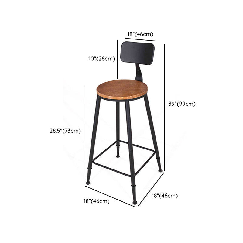 Industrial Rectangle Pub Table Set 1/4/6/7 Pieces Solid Wood Bar Set for Indoor