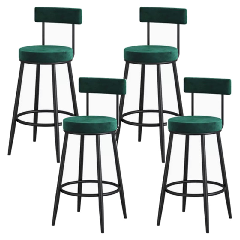 Modern Bar Table Set 1/3/4 Pieces Stone Counter Table with Upholstered Stools