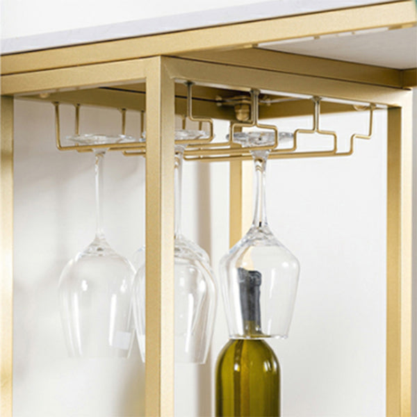 Modern Pub Table Set 1/2/3 Pieces Stone Bar table with Adjustable Stools