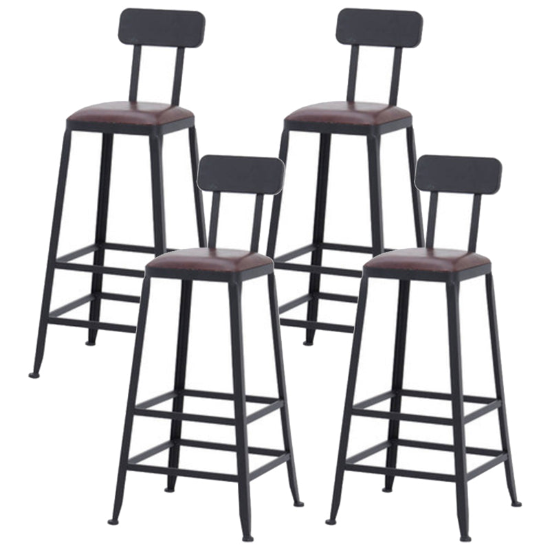 1/4/6/11 Pieces Bar Stool and Table Set Solid Wood Bar Table Set