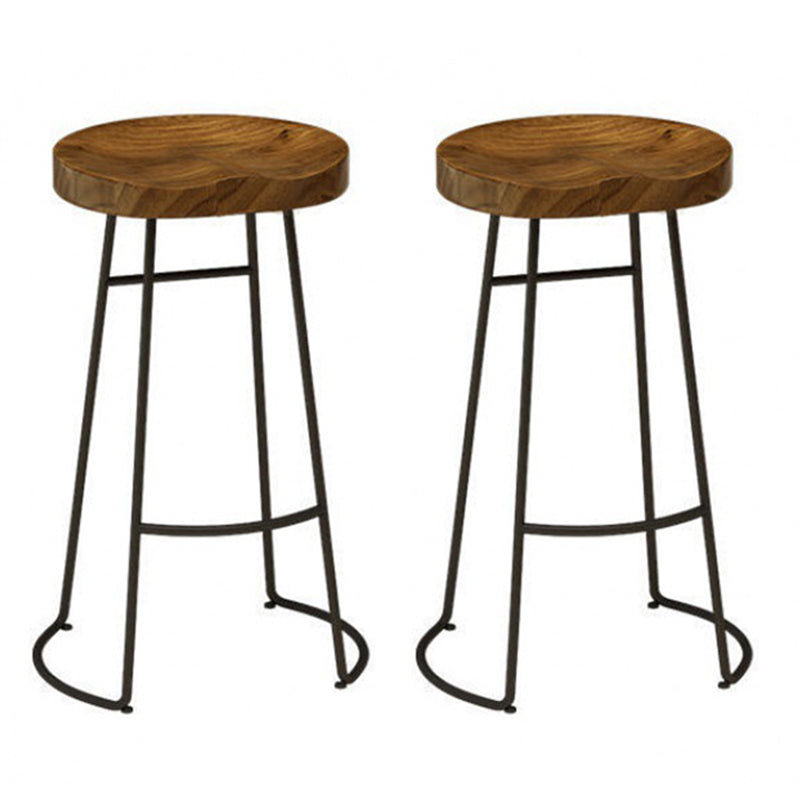1/2/4/7/9 Pieces Bar Pub Table Set Solid Wood Bar Stool and Table Set