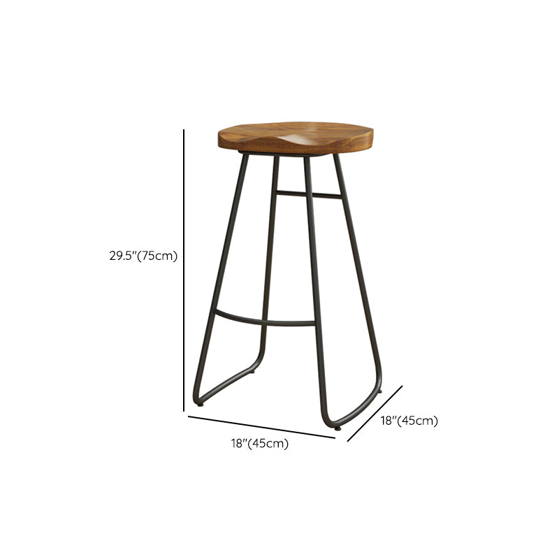 Solid Wood Modern Table and Stool Set 1/2/3 Pieces Pub Dining Set