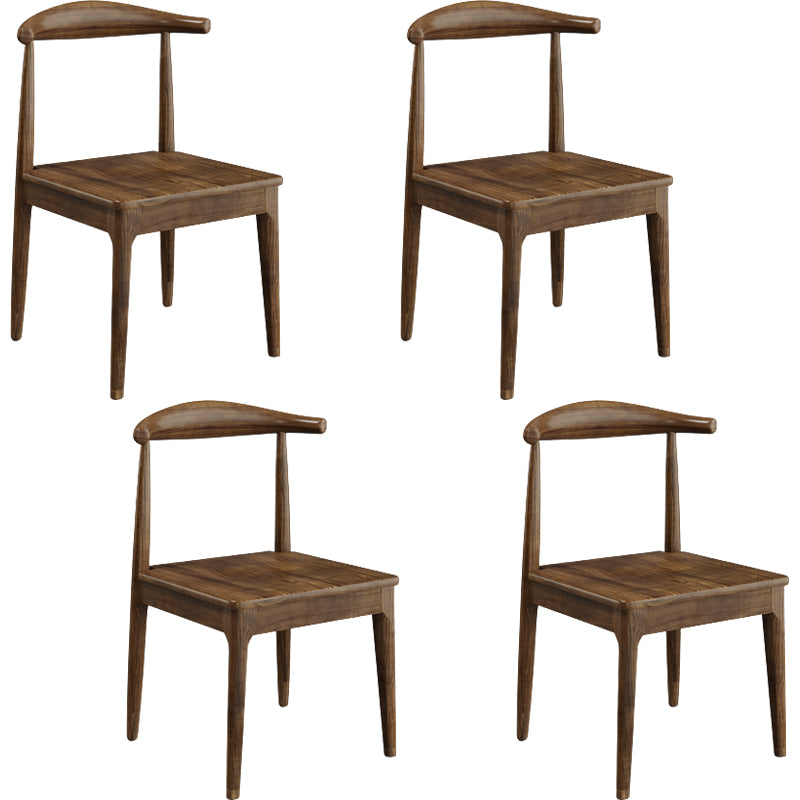 Modern Rectangle Wood Dining Table 1/4/9 Pieces Dining Set for Dining Room