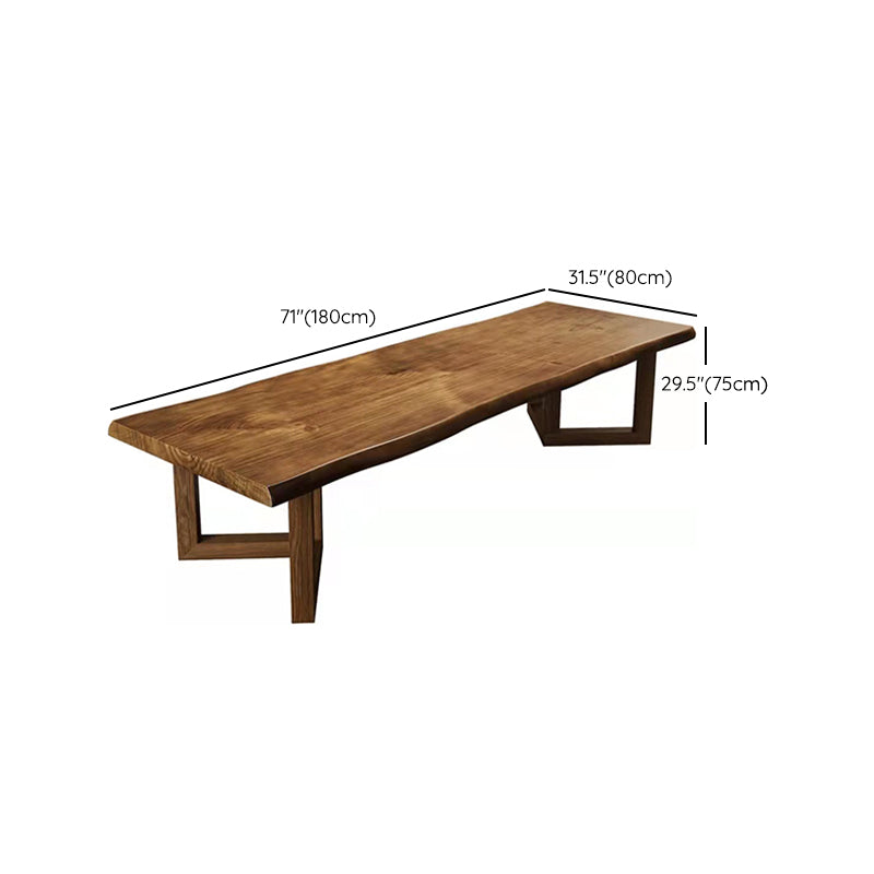 Modern Rectangle Wood Dining Table 1/4/9 Pieces Dining Set for Dining Room