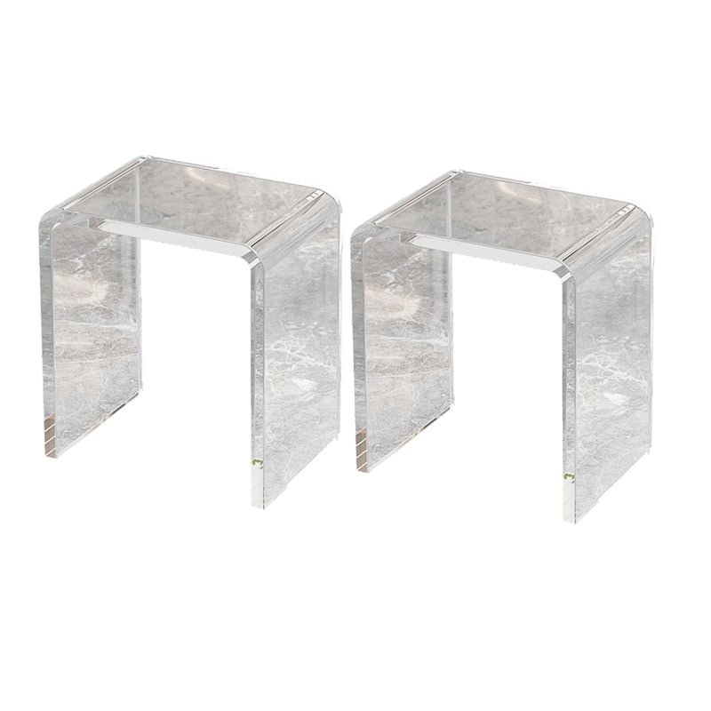 Modern Rectangle Stone Dining Table 1/2/5/7 Pieces Dining Set for Cafe