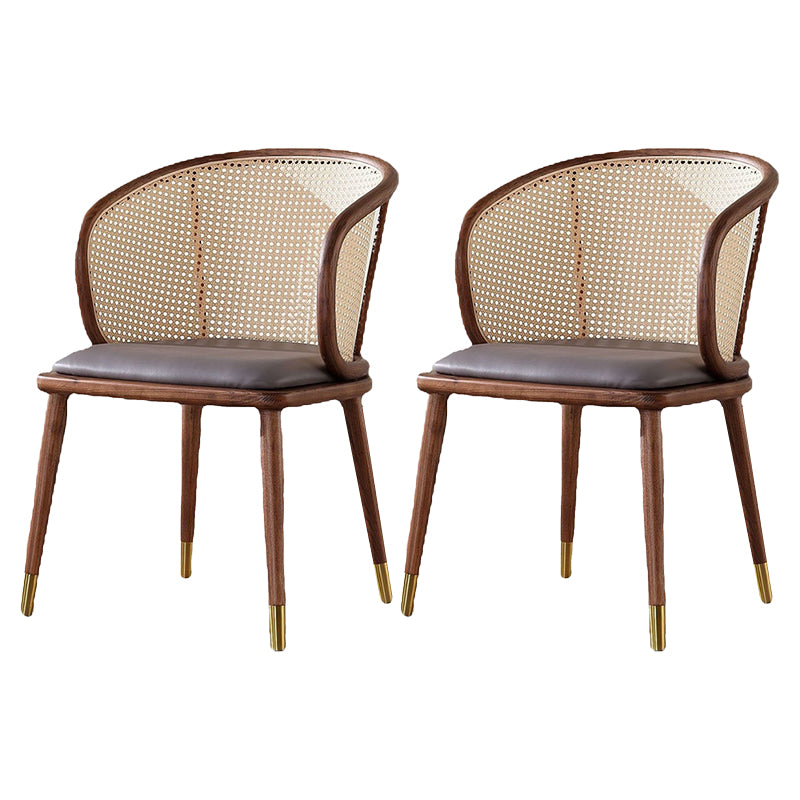 Windsor Back Arm Chair Contemporary Solid Wood Dining Chairs
