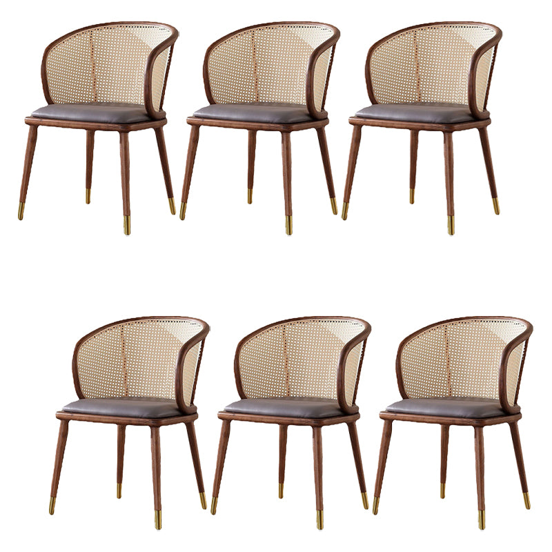 Windsor Back Arm Chair Contemporary Solid Wood Dining Chairs