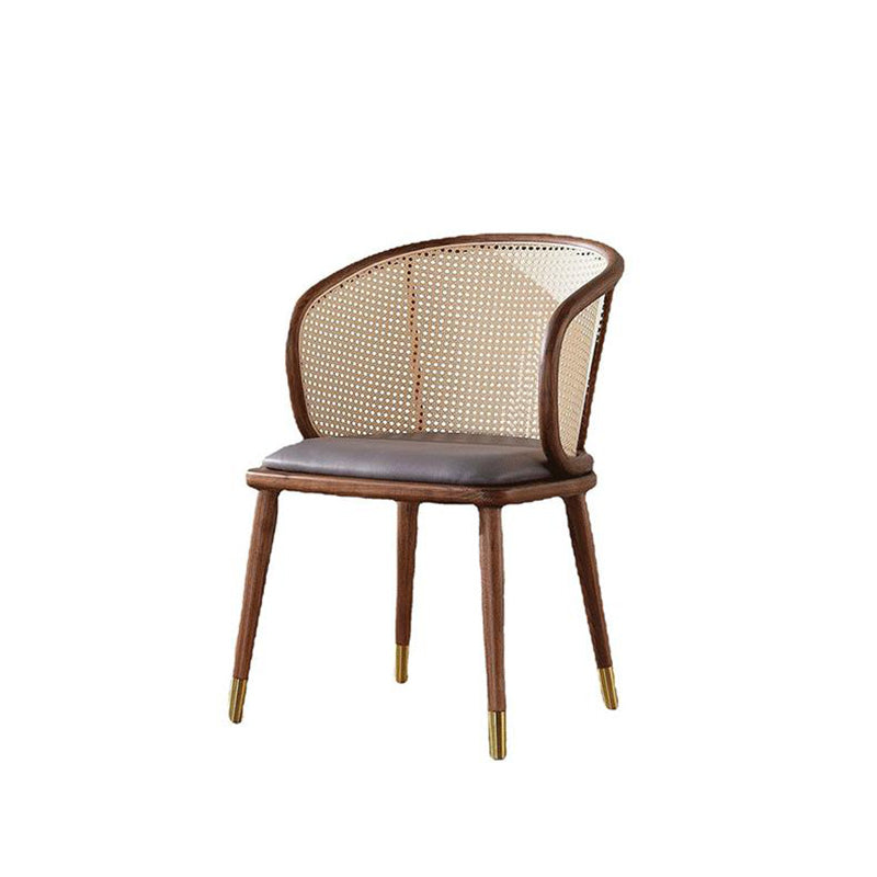 Windsor Back Arm Chair Contemporary Solid Wood Dining Chairs