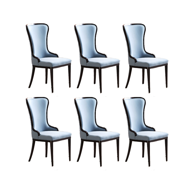 Nordic Style Side Chair Wooden Base Side Dining Chair for Living Room