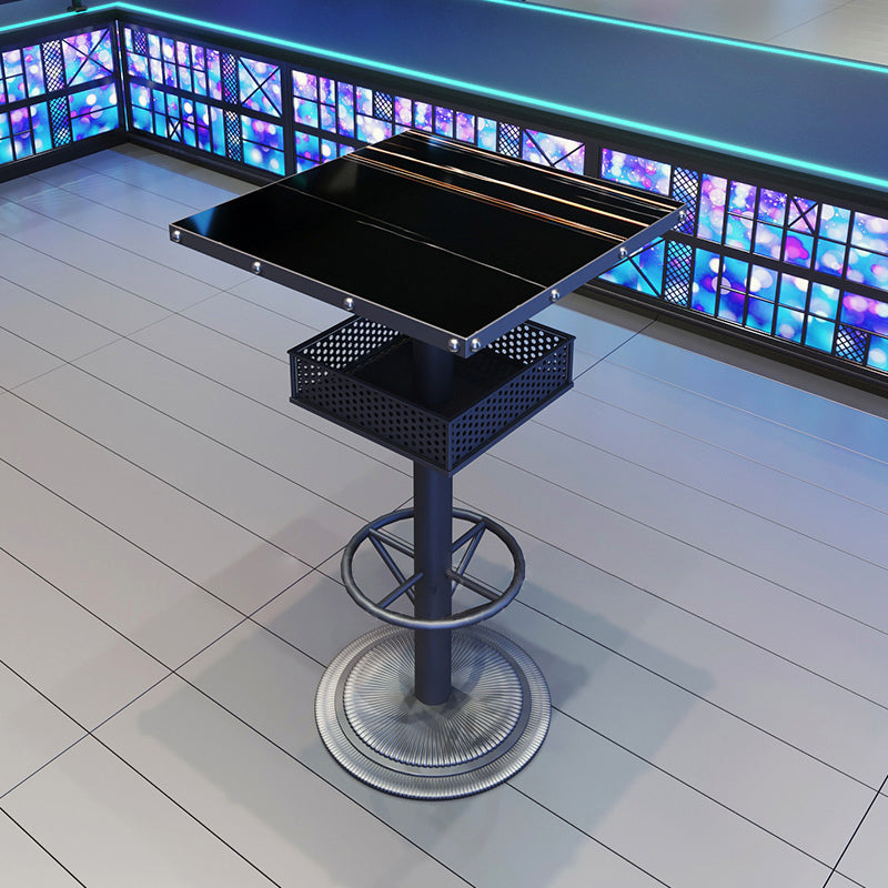 Industrial Bar Dining Table Cafe And Breakroom Bar Wine Table