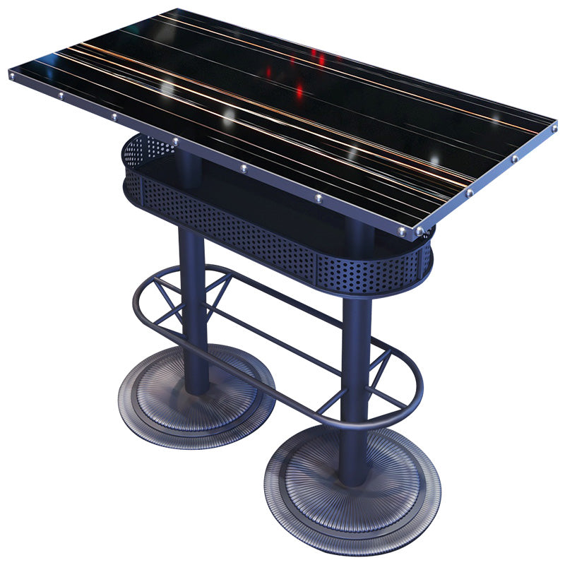 Industrial Bar Dining Table Cafe And Breakroom Bar Wine Table