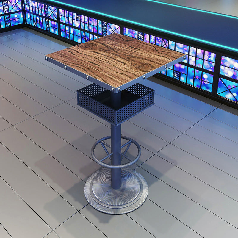 Industrial Bar Dining Table Cafe And Breakroom Bar Wine Table