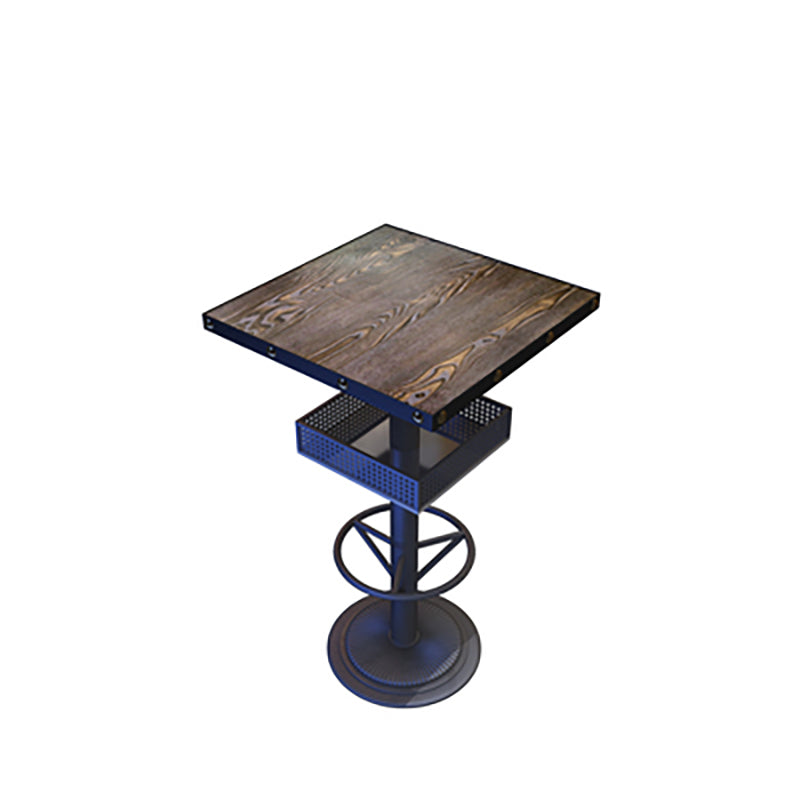 Industrial Bar Dining Table Cafe And Breakroom Bar Wine Table
