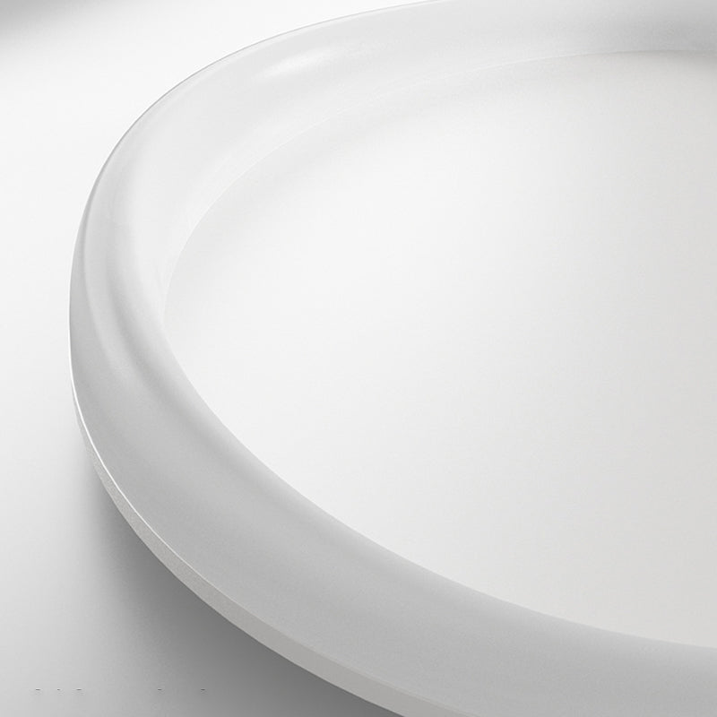 Contemporary White Flush Mount Lighting LED Acrylic Ceiling Light for Bedroom