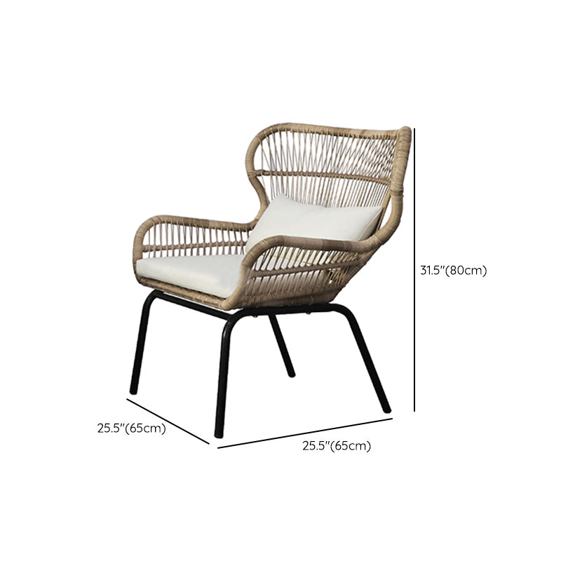 Modern Style Bistro Set 1/2/3 Pieces Round Top Bistro Table Set