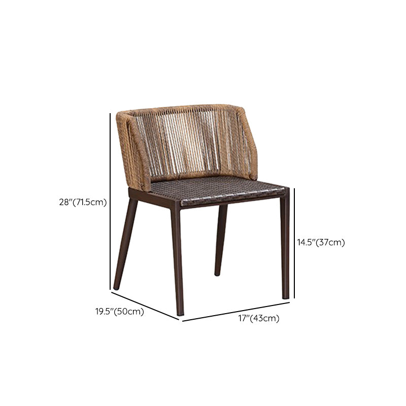 Modern Style Bistro Table Set Wooden Top 1/2/3 Pieces Bistro Table Set