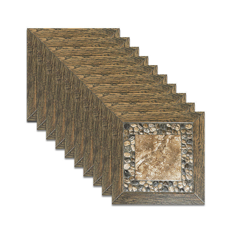 Carrelage de sol carré à bord droit, carrelage de sol design vintage pour sol extérieur
