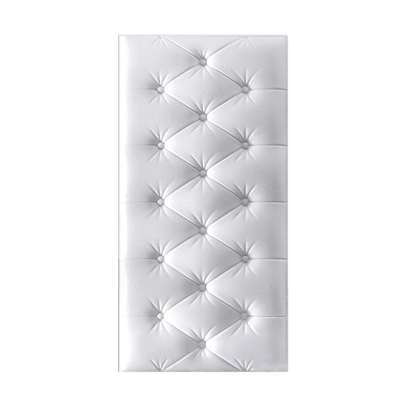 Contemporary Wainscoting Peel and Press Wainscoting with Cushion