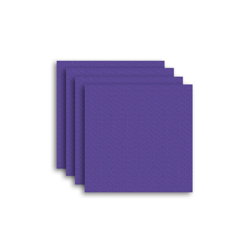 Carpet Tile Fade Resistant Non-Skid Solid Color Loose Lay Carpet Tiles Living Room