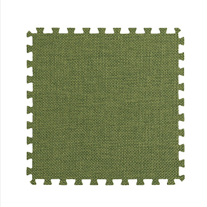 Carpet Tile Non-Skid Fade Resistant Solid Color Interlocking Carpet Tiles Living Room