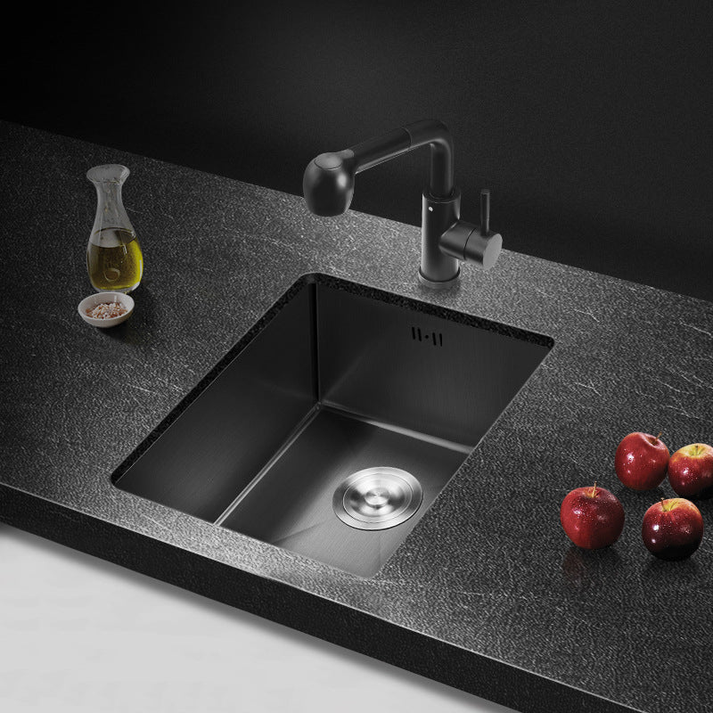 Stainless Steel Kitchen Sink Modern Single Bowl Kitchen Sink