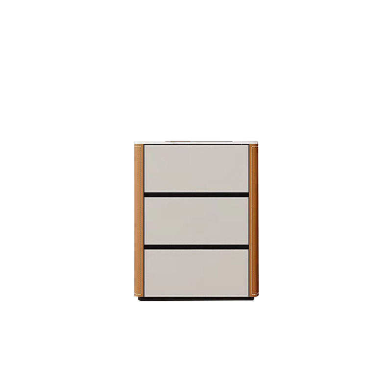 Modern Stone Lingerie Chest Vertical Storage Chest for Bedroom