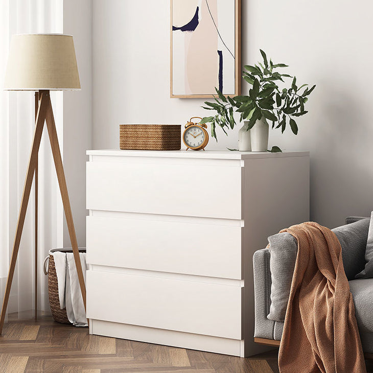 Contemporary Storage Chest Manufactured Wood Dresser with 3/4/5/6/8 Drawers