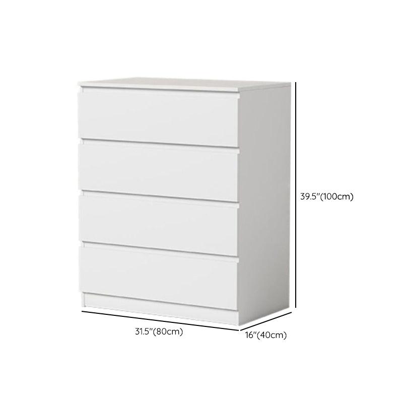 Contemporary Storage Chest Manufactured Wood Dresser with 3/4/5/6/8 Drawers