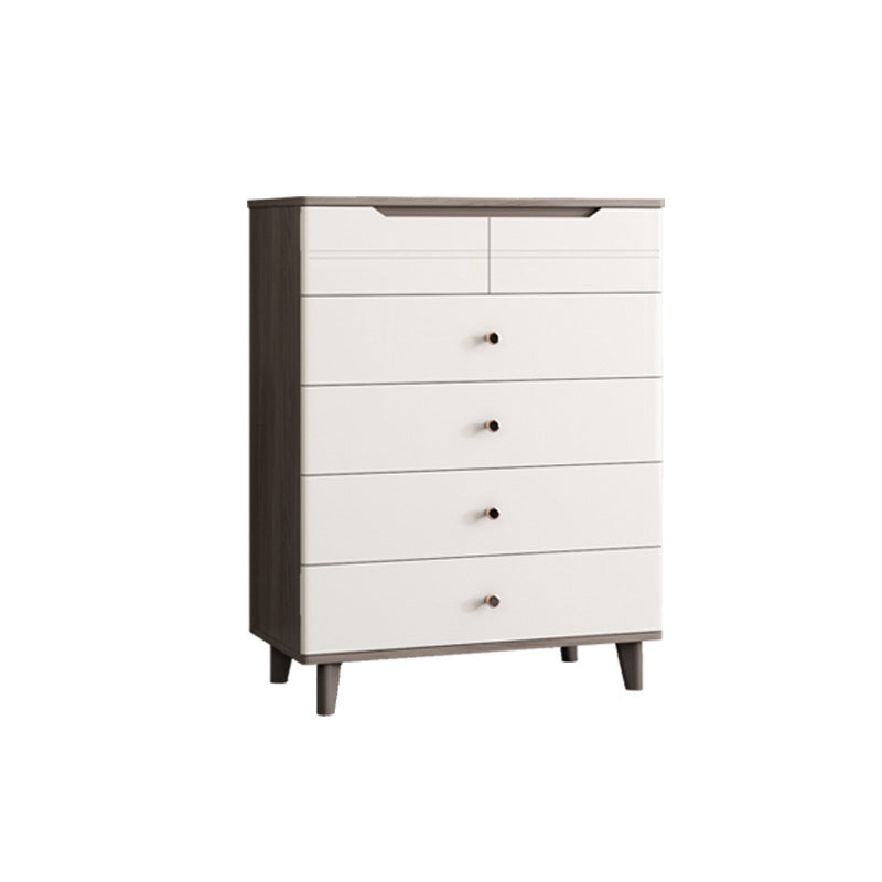 Modern Marble Double Dresser Horizontal Storage Chest for Bedroom