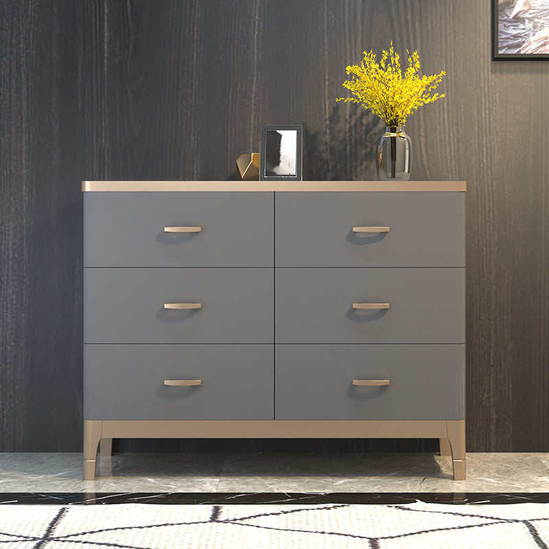 Classic Glam Solid Wood Lingerie Chest Vertical Storage Chest for Bedroom