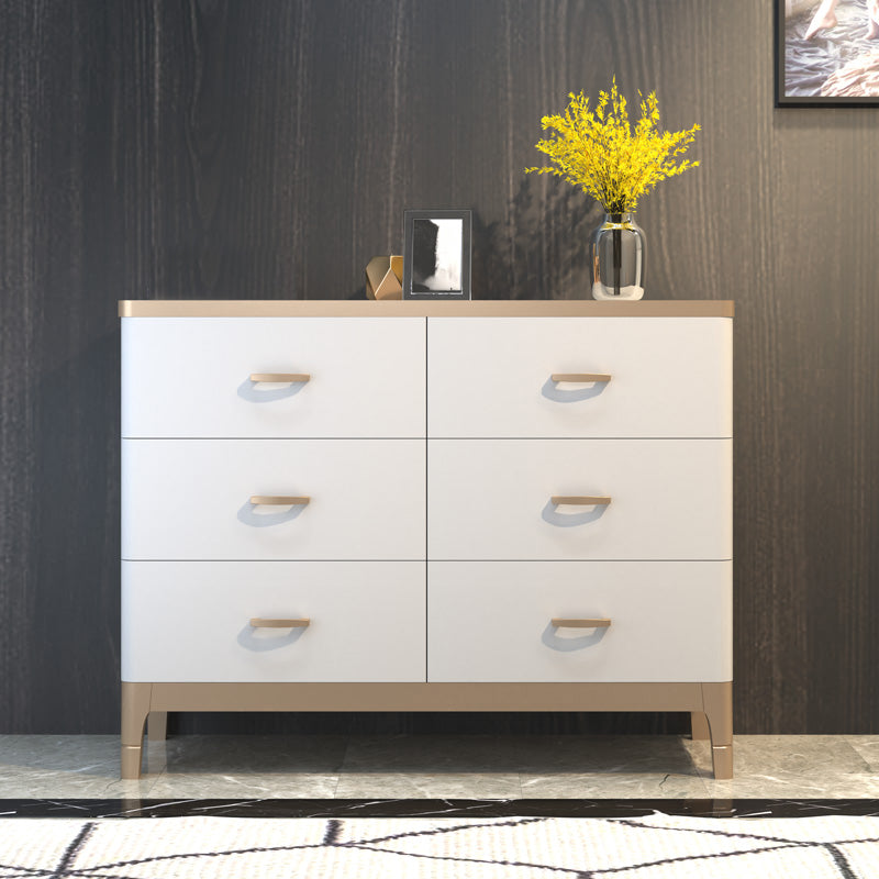 Classic Glam Solid Wood Lingerie Chest Vertical Storage Chest for Bedroom