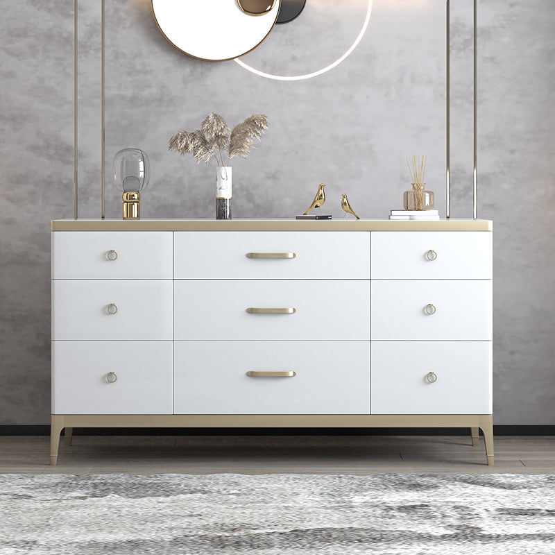 Classic Glam Solid Wood Lingerie Chest Vertical Storage Chest for Bedroom