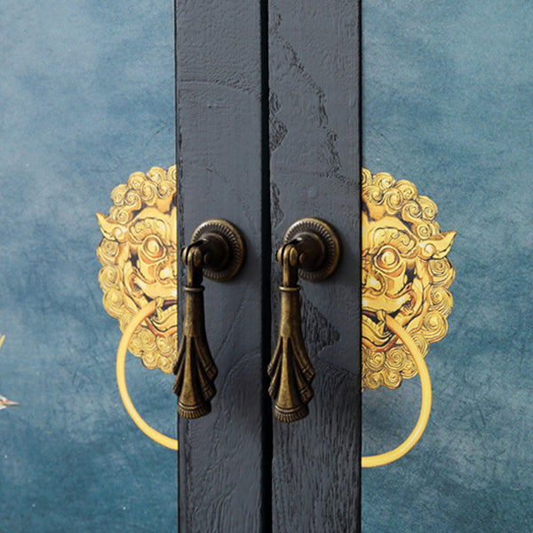 Nautical Combo Dresser Solid Wood Storage Chest Dresser for Bedroom