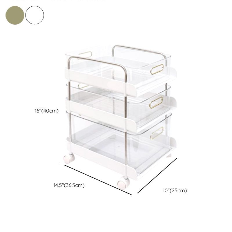 Modern Open Back Standard Bookshelf Plastic Bookcase for Study Room