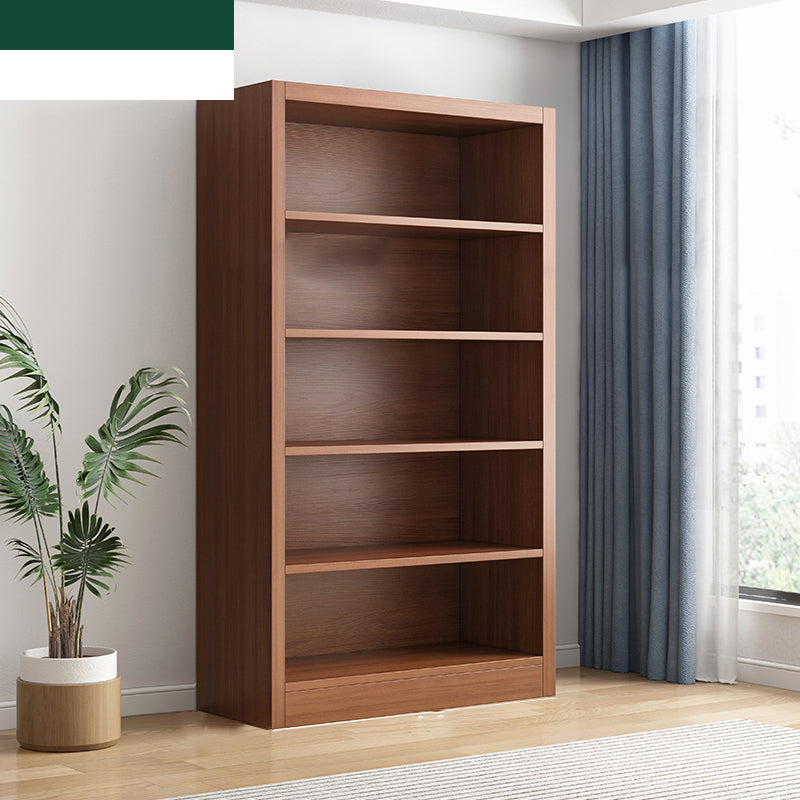Closed Back Bookshelf Standard Engineered Wood Scandinavian Bookcase