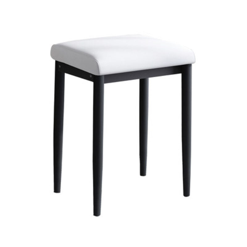 Leather Standard Stool Modern Style Simple Household Rectangular Stool