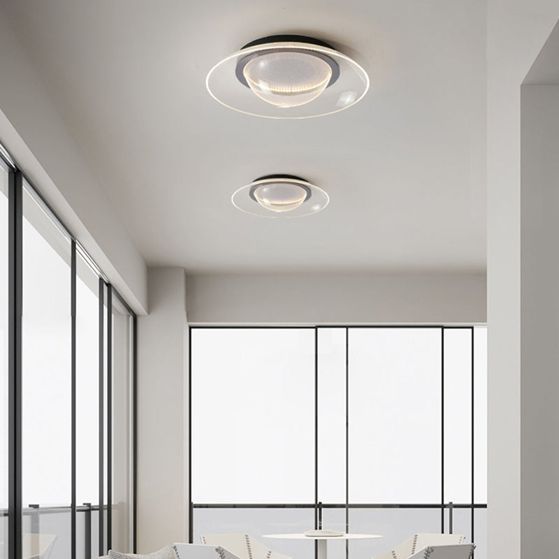 Nordic Flush Mount Acrylic LED Ceiling Light Fixture for Bedroom