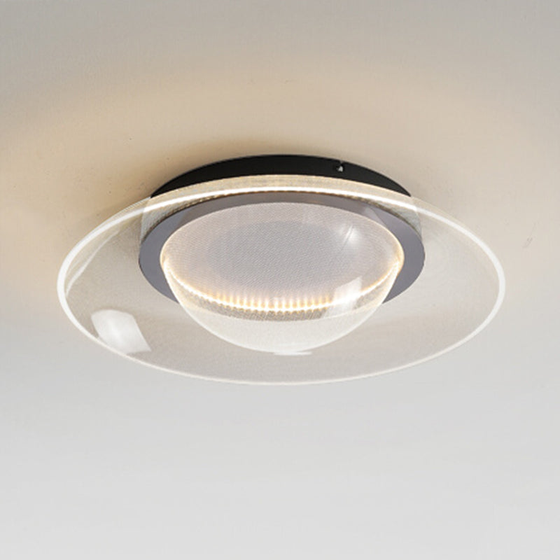 Nordic Flush Mount Acrylic LED Ceiling Light Fixture for Bedroom